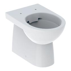 Geberit Selnova Toilet with Delta Cistern and Flush Plate 118.350.21.1