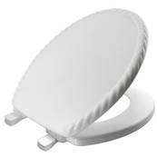 Bemis Rope Sta-Tite Slow Close Toilet Seat White 5023ELT000