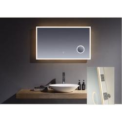 Plumb2u Almanzora 600 x 1000mm Illuminated LED Mirror - Clear Glass AVM6010