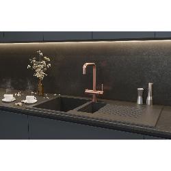 Reginox Amanzi II Copper 3 in 1 Boiling Water Kitchen Tap and Tank AMANZI II COPPER