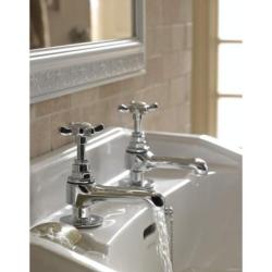 Bristan 1901 Basin Pillar Taps N 1/2 C CD