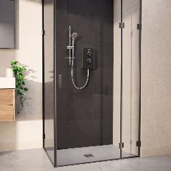 Aqualisa E2 Electric Shower with 3 Mode Handset 9.5kW Multifit in Grey E2G95