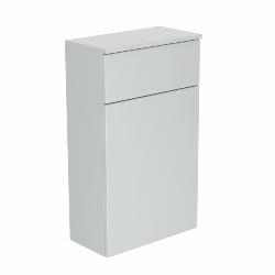 Newland 500mm WC Unit Including Worktop (No Cistern) Pearl Grey