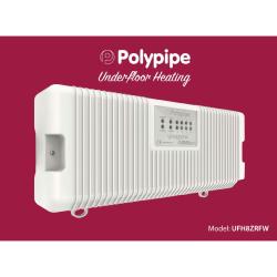 Polypipe 8 Zone Wiring Centre (Wireless) 230v White UFH8ZRFW