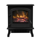 Be Modern Colman Electric Stove in Matt Black with Log Bed 19356