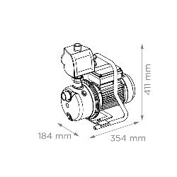 Saniflo Sanijet 4-50 PC3 Surface Jet Pump 70002