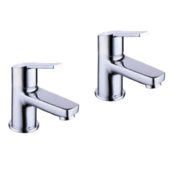 Comap Clever Xtreme Basin Tap Pair Chrome 92016