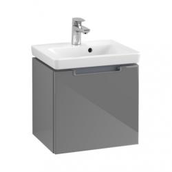 Villeroy & Boch Subway 2.0 Wall Hung Vanity Unit with 1 Drawer 440 x 420mm Glossy Grey A68410FP