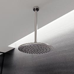 Aqualisa iSystem Smart Divert Concealed Shower - Adj. & Ceiling Fix Heads - Gravity Pumped