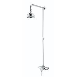 Bristan Colonial2 Thermostatic Shower Valve with Rigid Riser Chrome KN2 SHXRR C