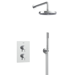 Bristan Prism Shower Pack with Fixed Head and Wall Outlet Handset PRISM SHWR PK4