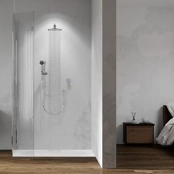 Aqualisa Quartz Blue Smart Divert Concealed Shower with Adjustable and Wall Fix Heads - HP