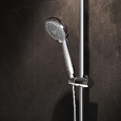 Aqualisa Quartz Touch Smart Divert with Exposed Shower with Adjustable and Ceiling Fix Heads - GP