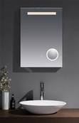 Plumb2u Cabrera 700 x 500mm Illuminated LED Mirror - Clear Glass SHM7050