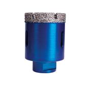 Mexco 45mm Vacuum Brazed Diamond Tile Drill Bit - Slotted Barrel (M14 Fit) XCEL Grade TDXCEL45