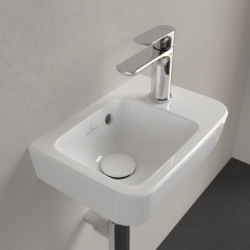 Villeroy & Boch O.Novo Wall Hung Basin with Overflow 360 x 250mm (Right Hand) 43433601