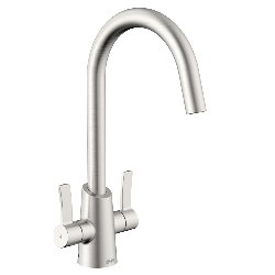 Bristan Acorn Easyfit Mono Sink Mixer Stainless Steel ACR EFSNK SS