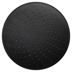 Croydex Presion Cascade 1 Function Rain Showerhead - Matt Black AM305021