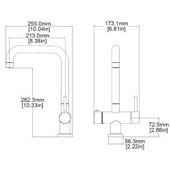 Reginox Amanzi II Copper 3 in 1 Boiling Water Kitchen Tap and Tank AMANZI II COPPER