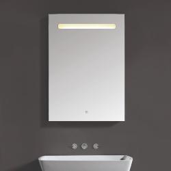 Plumb2u Guadalentin 700 x 500mm Bluetooth Illuminated LED Mirrored Cabinet - Clear Glass BL7050