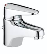 Bristan Jute Eco Basin Mixer with Pop-up Waste Chrome JU EBAS C