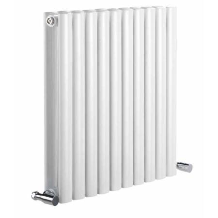 DQ Heating Cove Double Horizontal 550mm x 1180mm White 4265BTU COVE550/20D-W