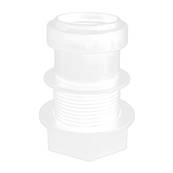 Davant Tank Connector White 40mm Poly P/Fit EP36W