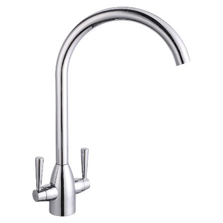 Reginox MESA Dual Lever Kitchen Mixer Tap - Chrome MESACH