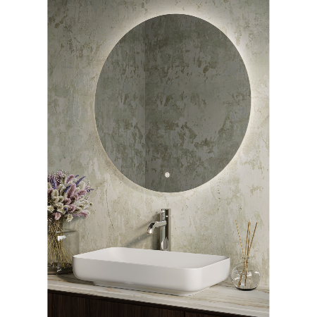 Tranquil Echo Orb Round Mirror 600mm