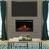 Bemodern Rodwell 22" Inset Wall Mounted Electric Fire 069825