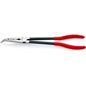 Knipex Long Reach Bent Needle Nose Pliers Black Atramentized 280mm 28 81 280