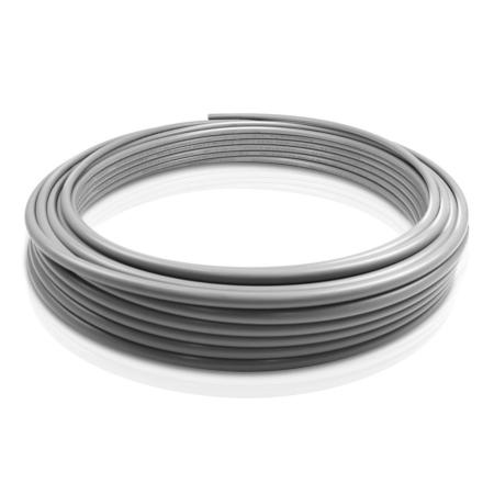 Polypipe PolyPlumb Barrier Polybutylene Pipe Coil (Grey) 15mm x 50 Metre Barrier PB5015B