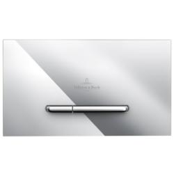 Villeroy & Boch ViConnect Dual Flush Plate Chrome 92218061