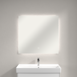 Villeroy & Boch More To See Lite Rectangular LED Mirror 800 x 750mm A4598000