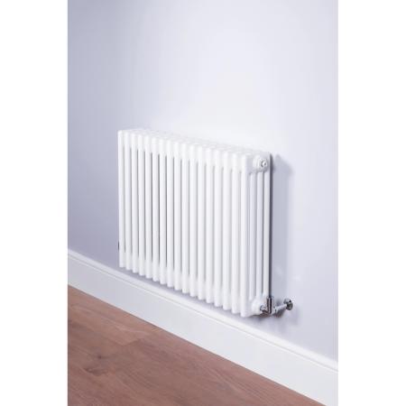 DQ Heating Ardent 4 Column 13 Sections Radiator 600mm x 622mm 2661BTU ARDENT4.600/13-W