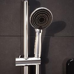 Aqualisa E2 Electric Shower with 3 Mode Handset 8.5kW in Black E2B85