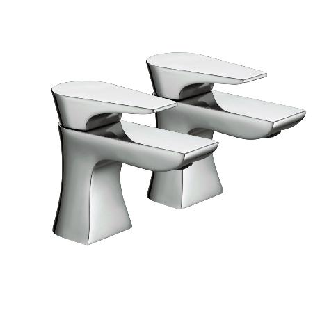 Bristan Hourglass Bath Taps Chrome HOU 3/4 C