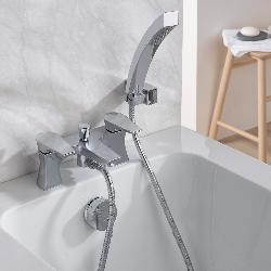 Bristan Hourglass Bath Shower Mixer Chrome HOU BSM C