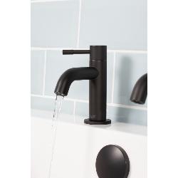 Bristan Mila Bath Pillar Taps Black MI 3/4 BLK