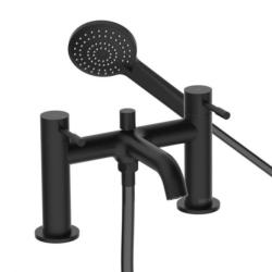 Bristan Mila Bath Shower Mixer Tap Black MI BSM BLK