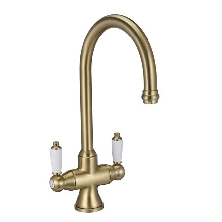 Bristan Renaissance Easyfit Sink Mixer Brushed Brass RS SNK EF BB