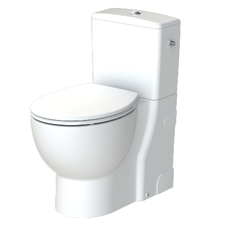 Saniflo Saniflush Ceramic Toilet, Cistern & Macerator 1089