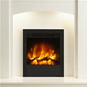 Bemodern Beam 16" Matt Black Inset Electric Fire 049719