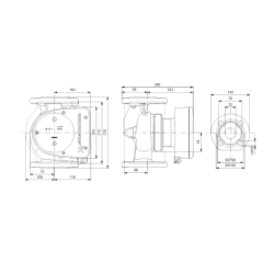 Grundfos MAGNA1 32-120F Circulator Pump 99221285