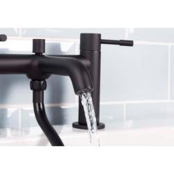 Bristan Mila Bath Shower Mixer Tap Black MI BSM BLK