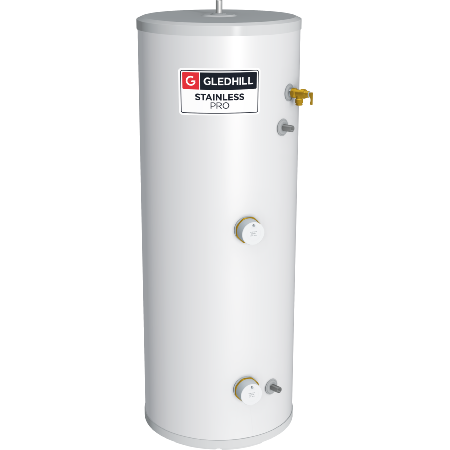 Gledhill Stainless Pro Unvented Direct 90L Hot Water Cylinder PRODR90