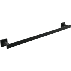 Villeroy & Boch Elements Striking Single Towel Rail Matt Black TVA152002000K5