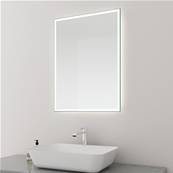 Plumb2u Tambre 800 x 600mm Bluetooth Illuminated LED Mirror - Clear Glass WO6080