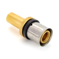 RadiantHeat PRO 20-15mm Tail Copper Adapter Press Fitting ZL-KY117-2015