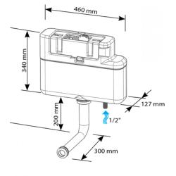 Siamp Intra Comfort Eco Bottom Inlet 1/2 Plastic 10005021